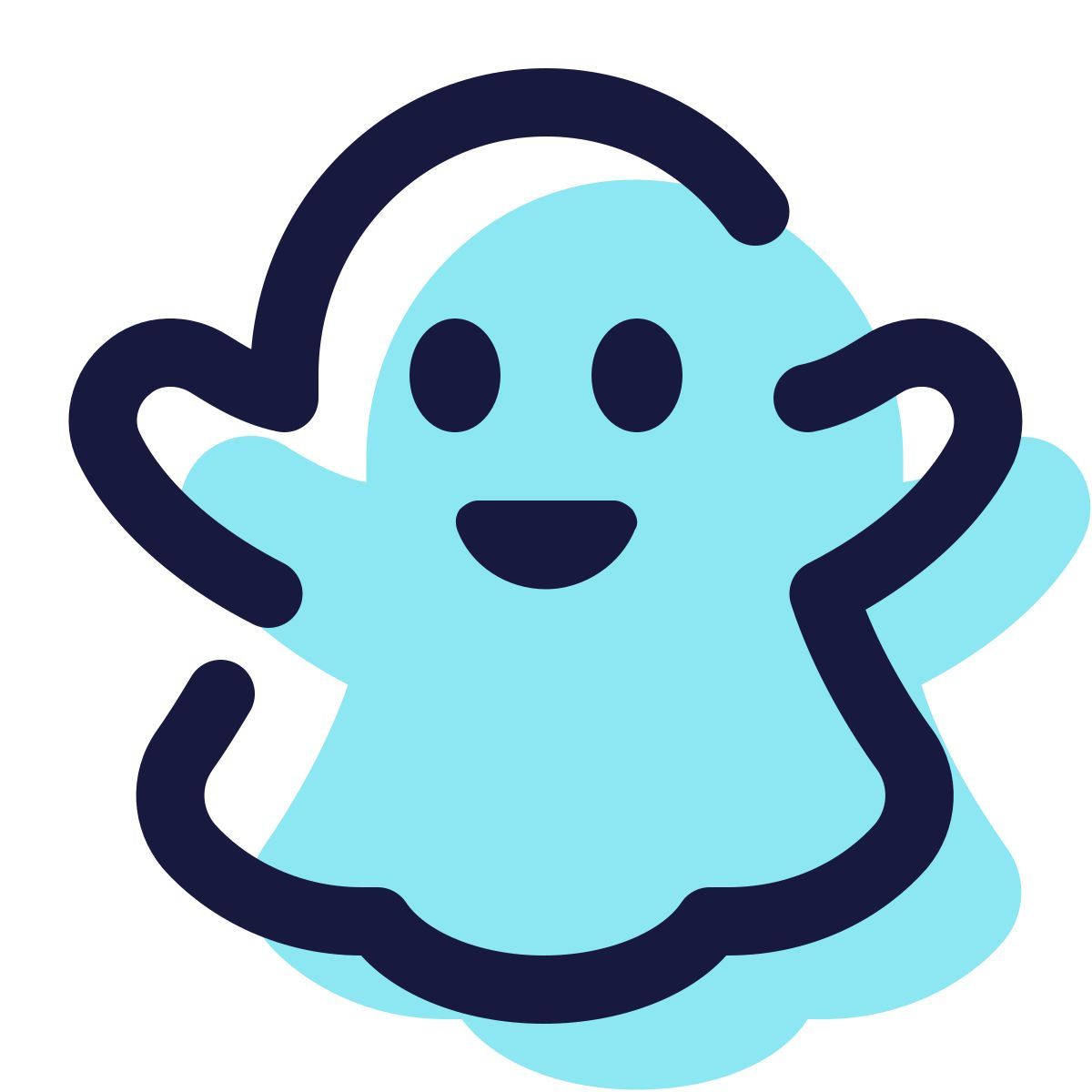 pulsar color style ghost icon