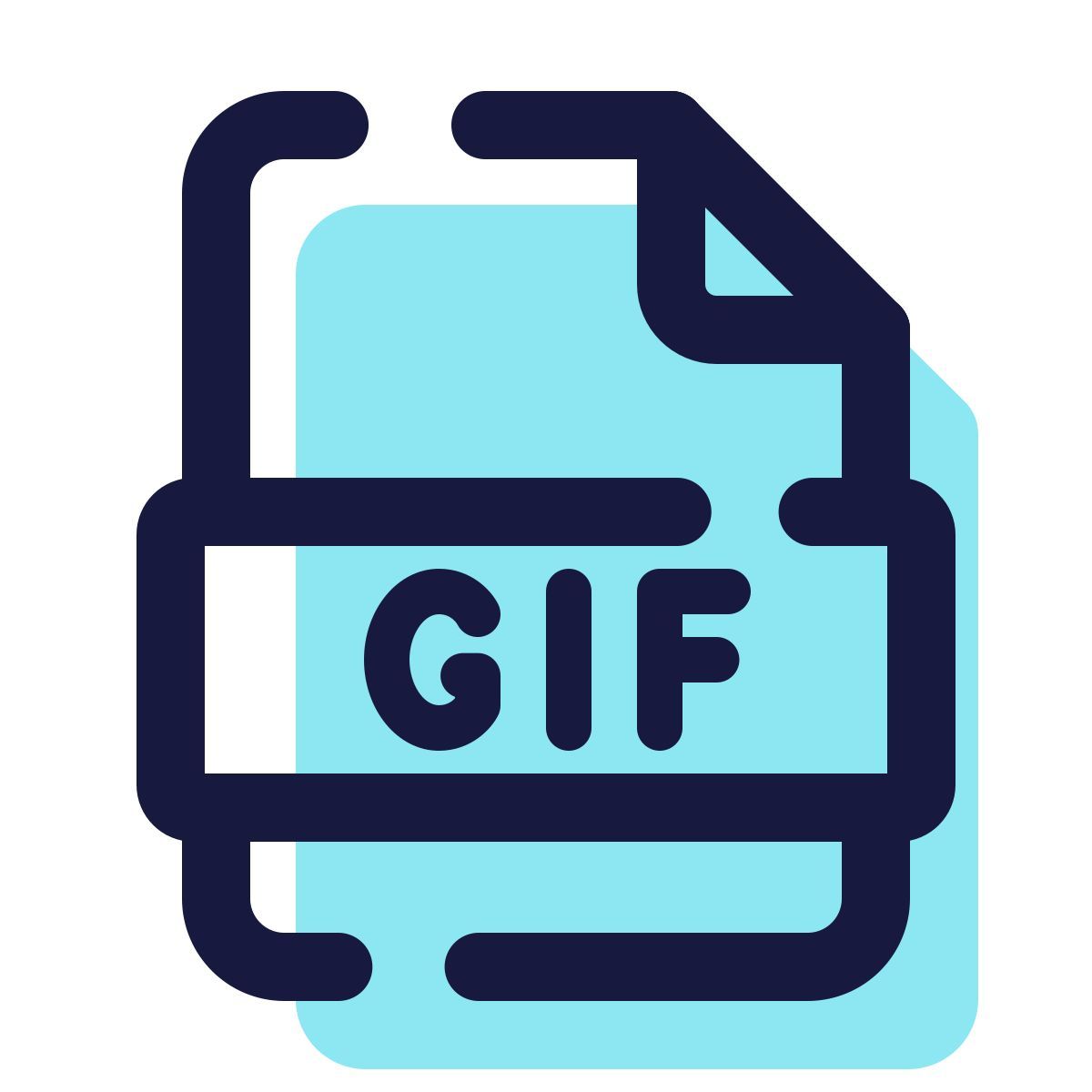 pulsar color style gif icon