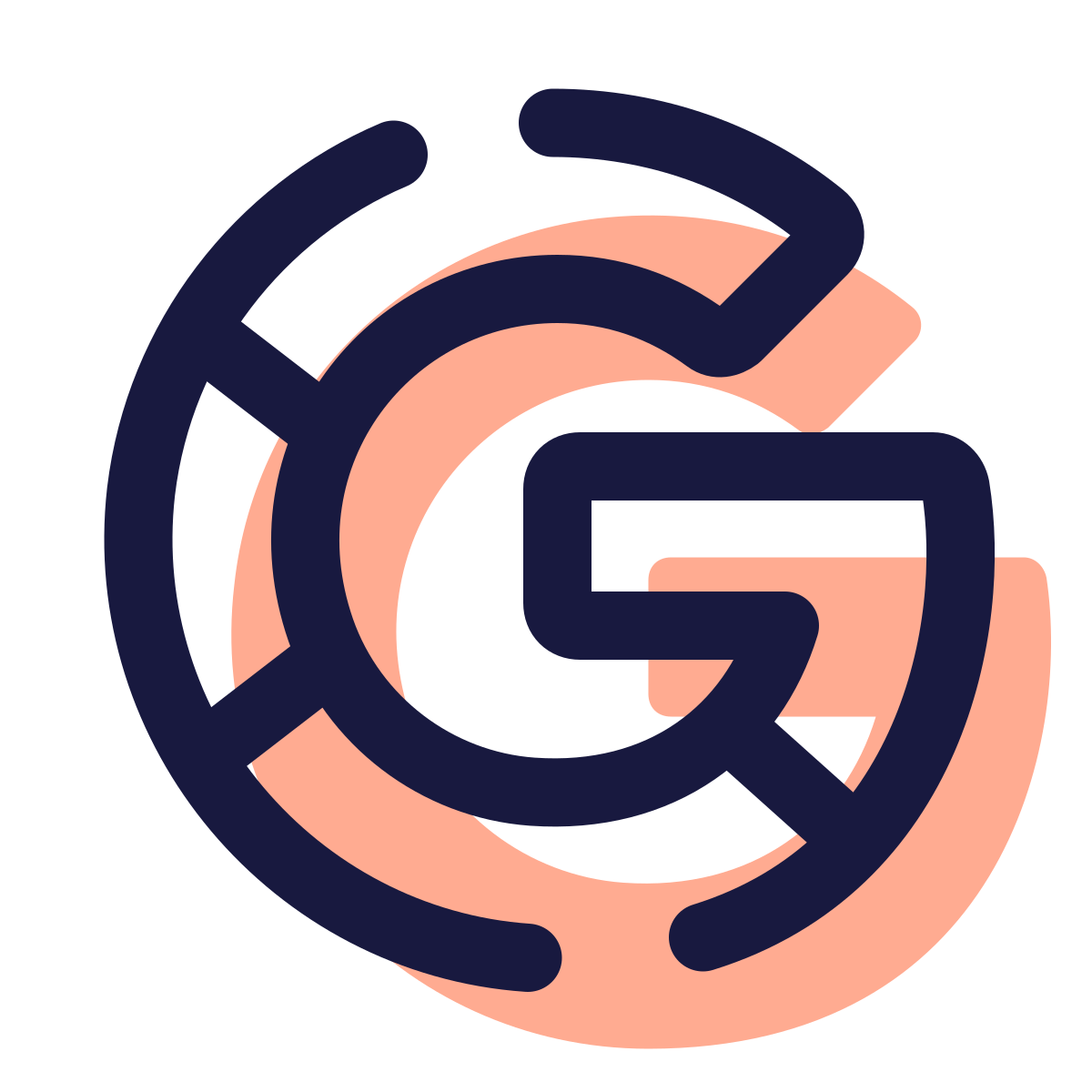 pulsar color style google logo icon
