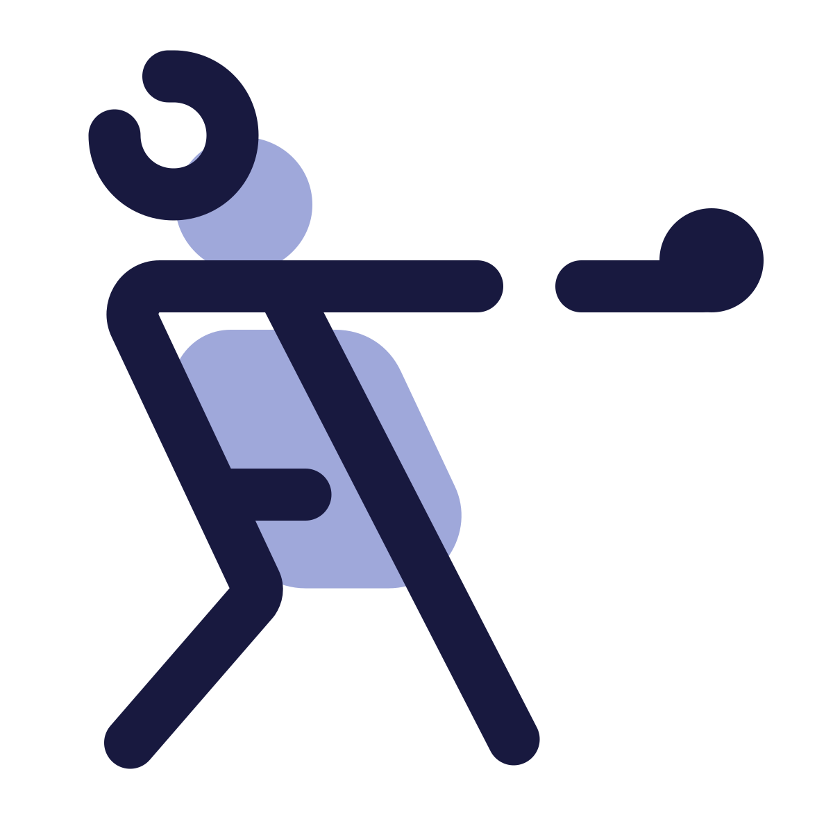 pulsar color style hammer throw icon