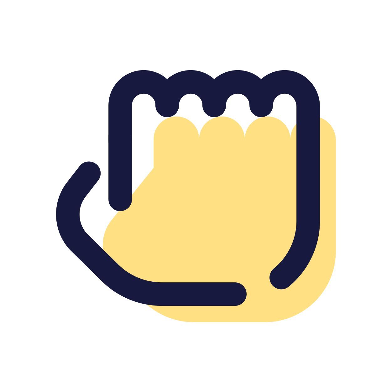 pulsar color style 손 록 icon