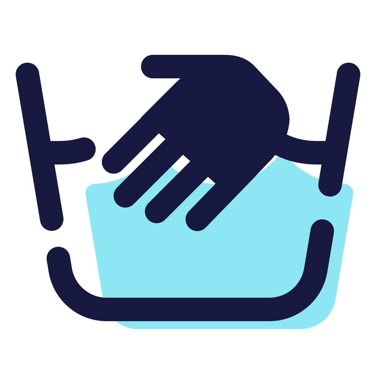 pulsar color style handwäsche icon