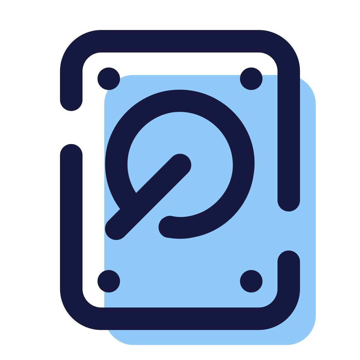 pulsar color style disco rigido icon