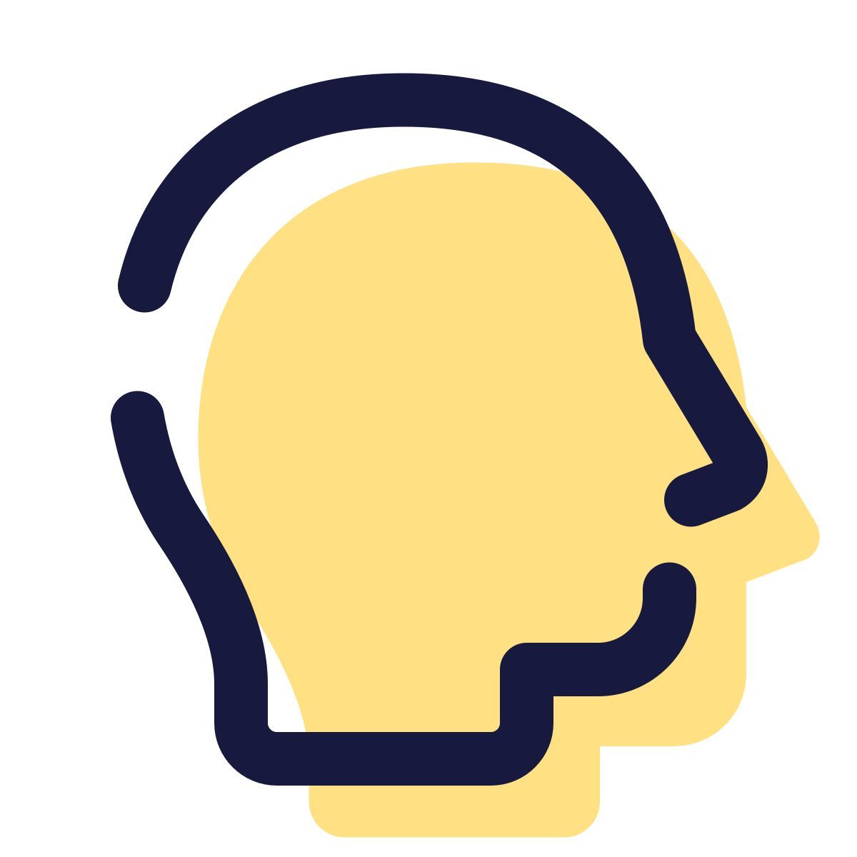 pulsar color style profilo della testa icon