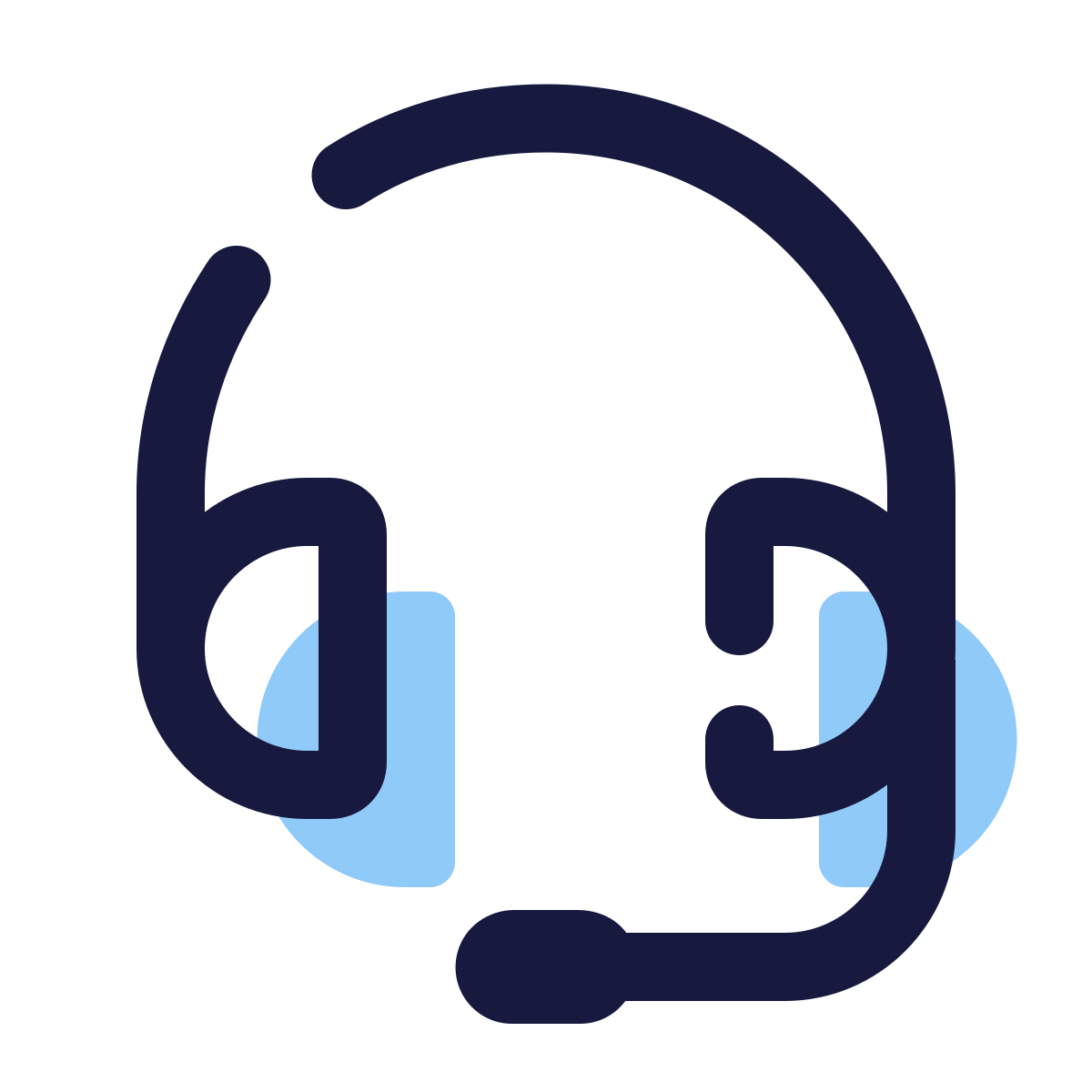 pulsar color style headset icon