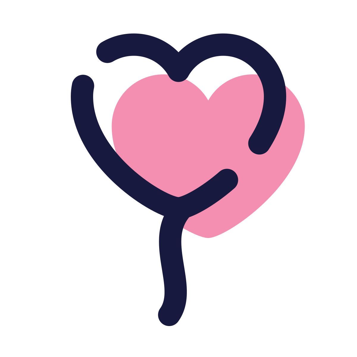 pulsar color style 하트 풍선 icon