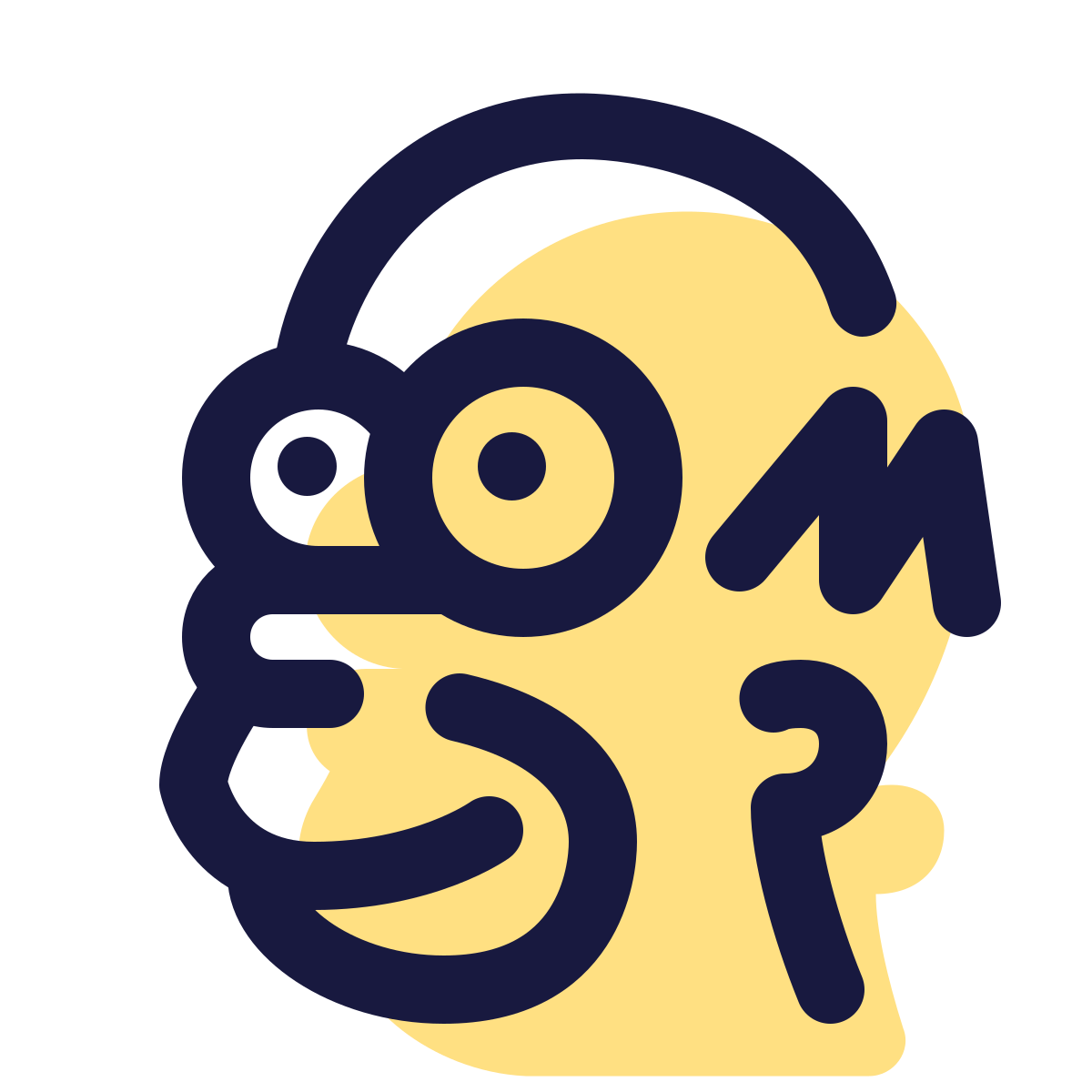 pulsar color style homer simpson icon
