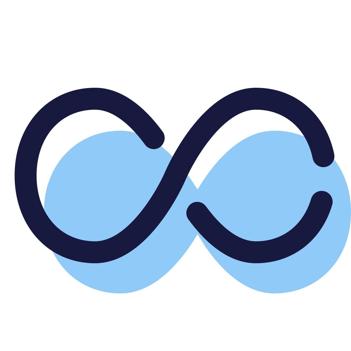 pulsar color style infinity icon