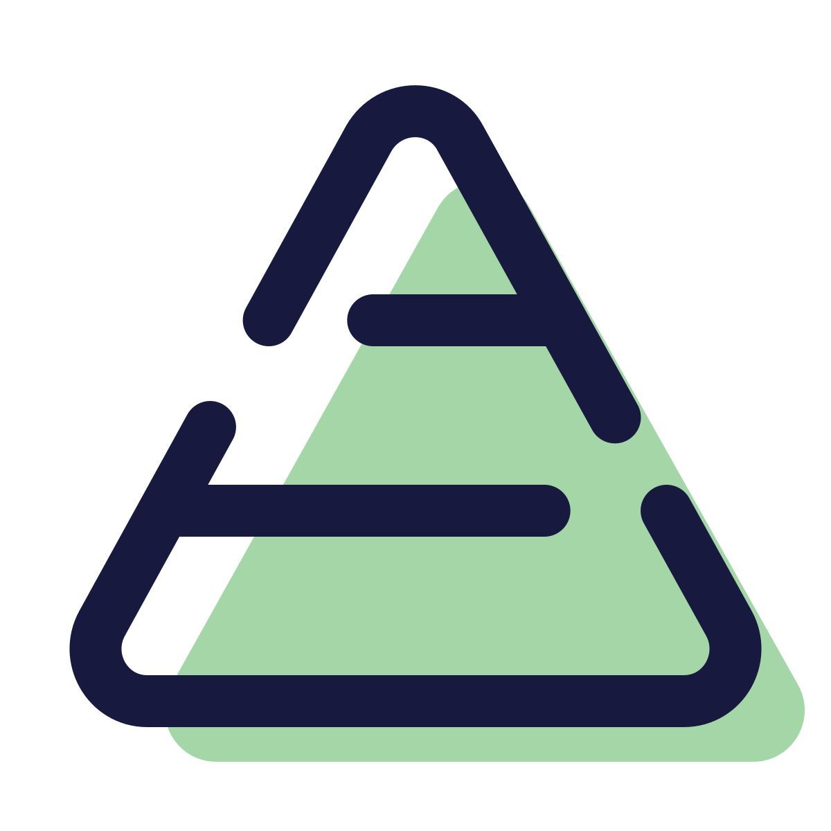 pulsar color style informationspyramide icon