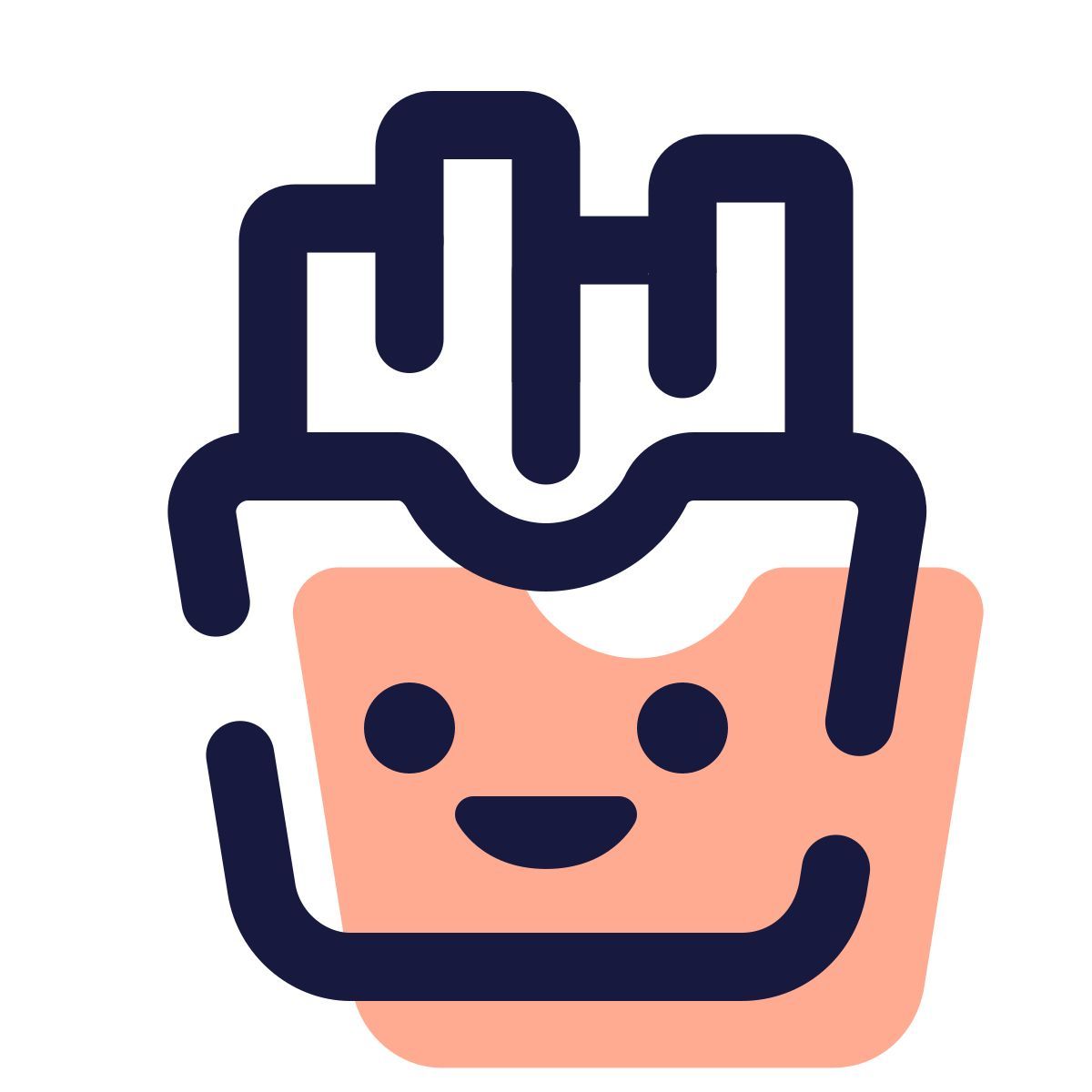 pulsar color style 가와이이 프렌치 프라이 icon