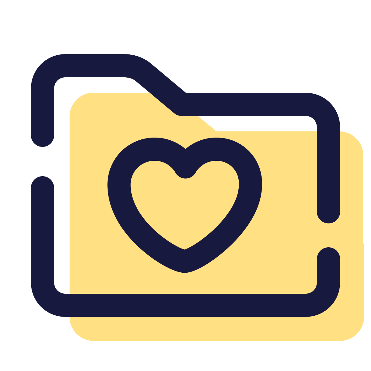 pulsar color style likes folder icon