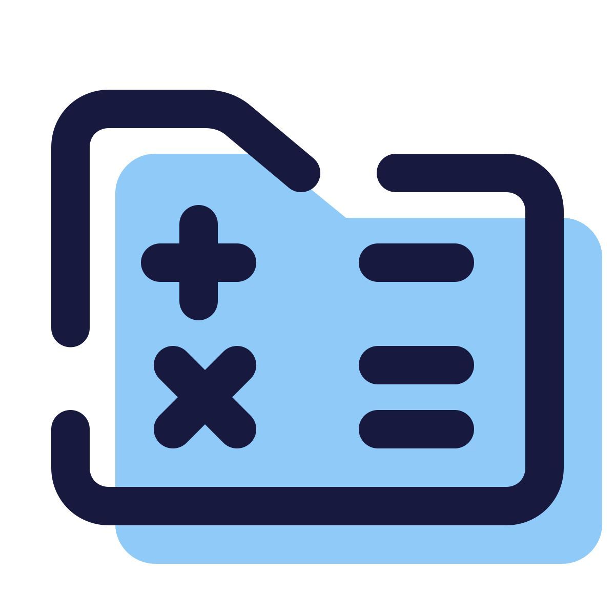 pulsar color style dossier mathématique icon