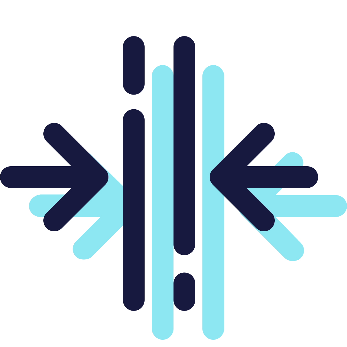 pulsar color style merge vertical icon