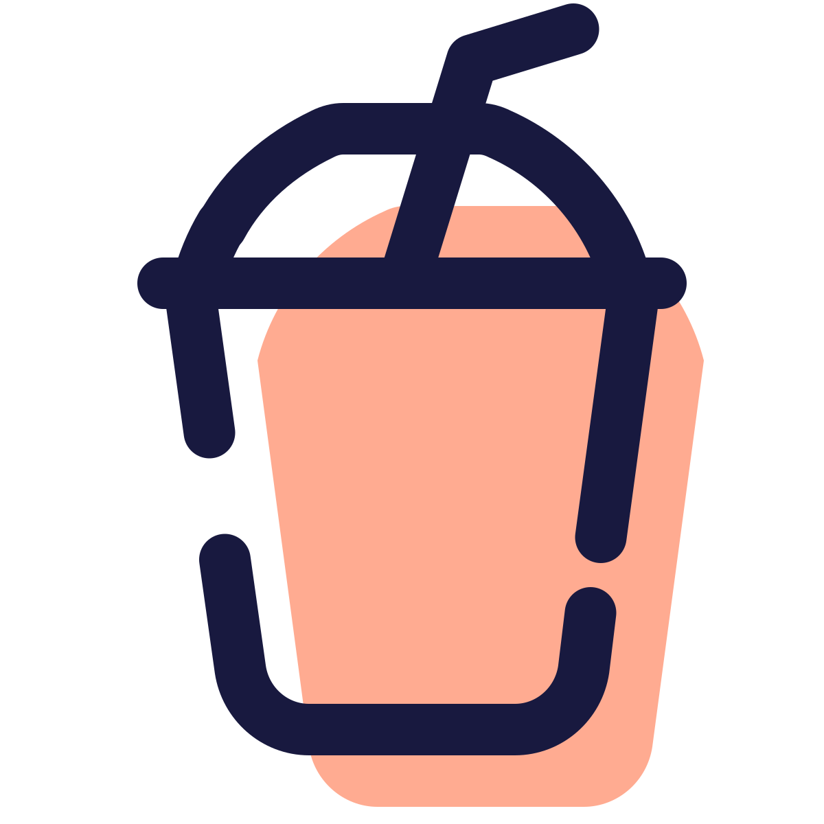 pulsar color style milkshake icon
