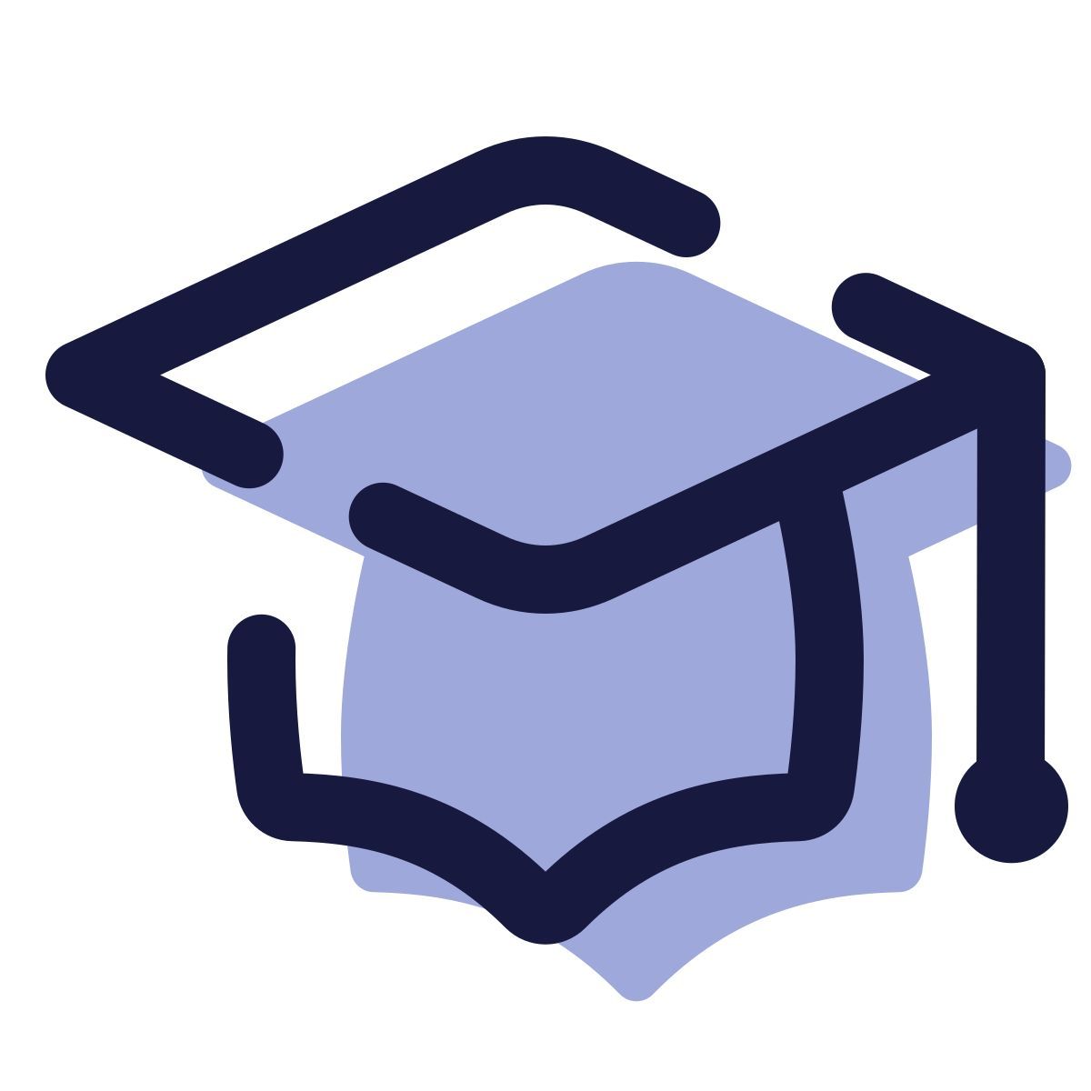 pulsar color style akademischer hut icon