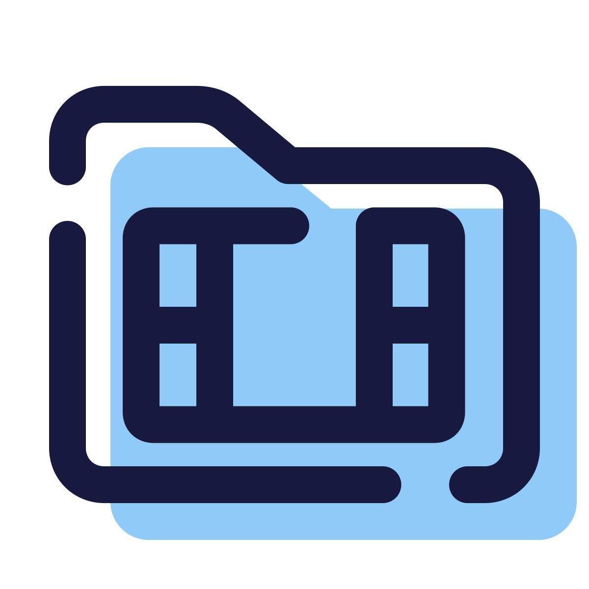 pulsar color style movies folder icon