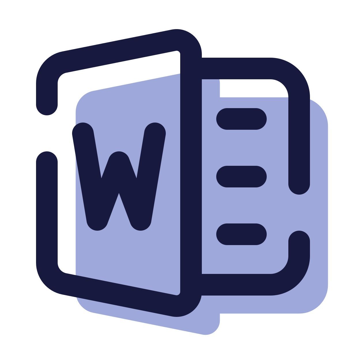 pulsar color style 微软word icon