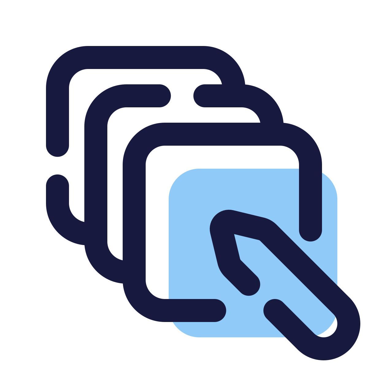 pulsar color style multi edit icon