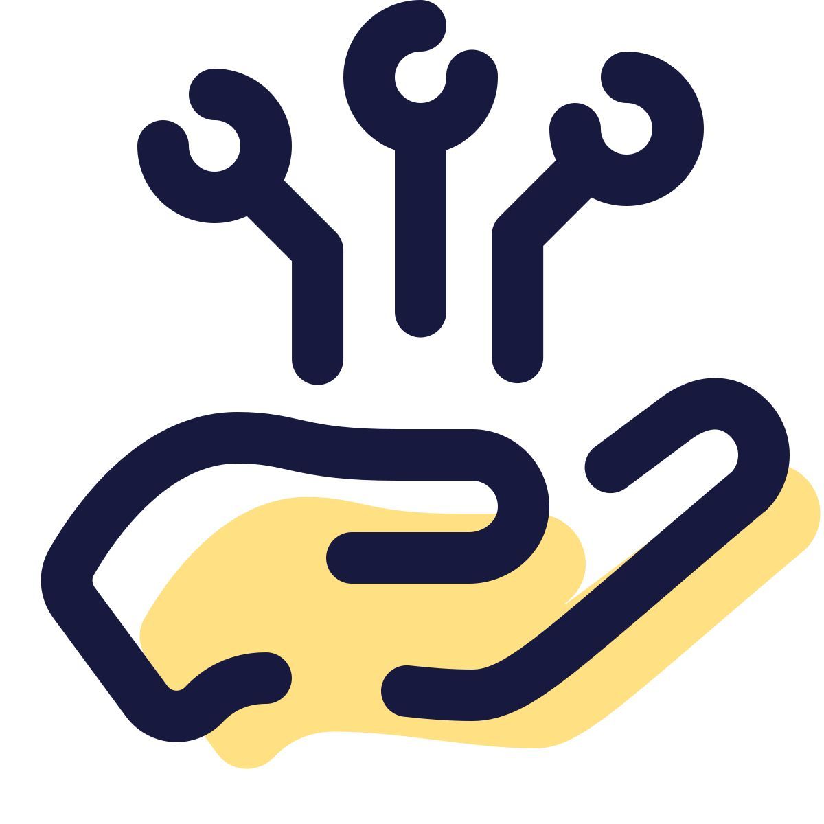 pulsar color style digitale icon