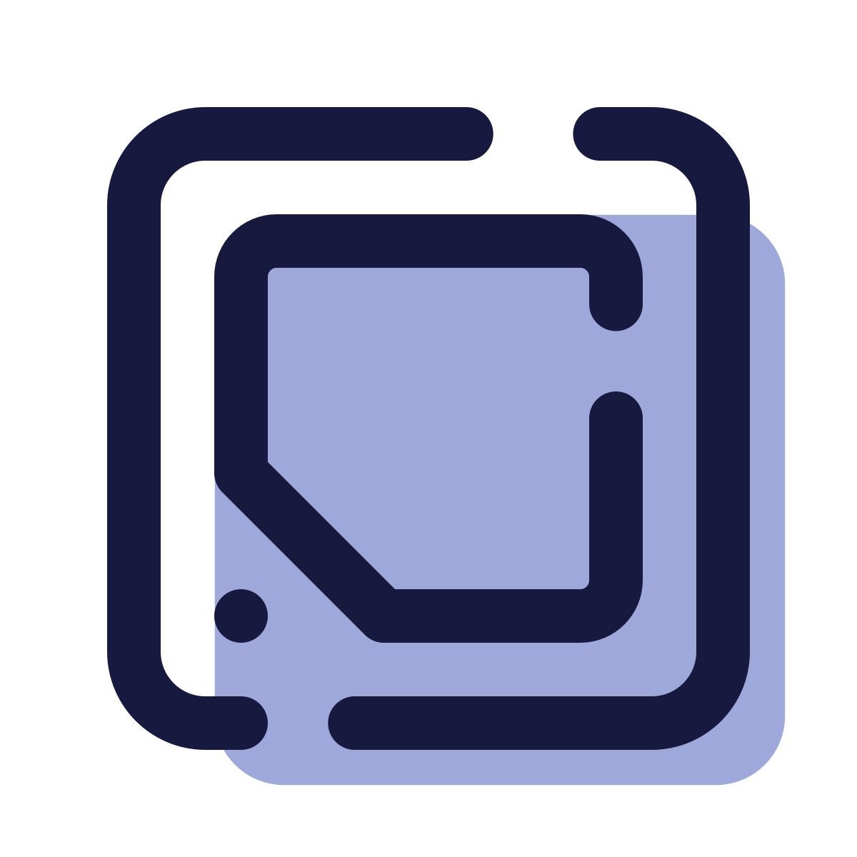 pulsar color style badge nfc carré icon