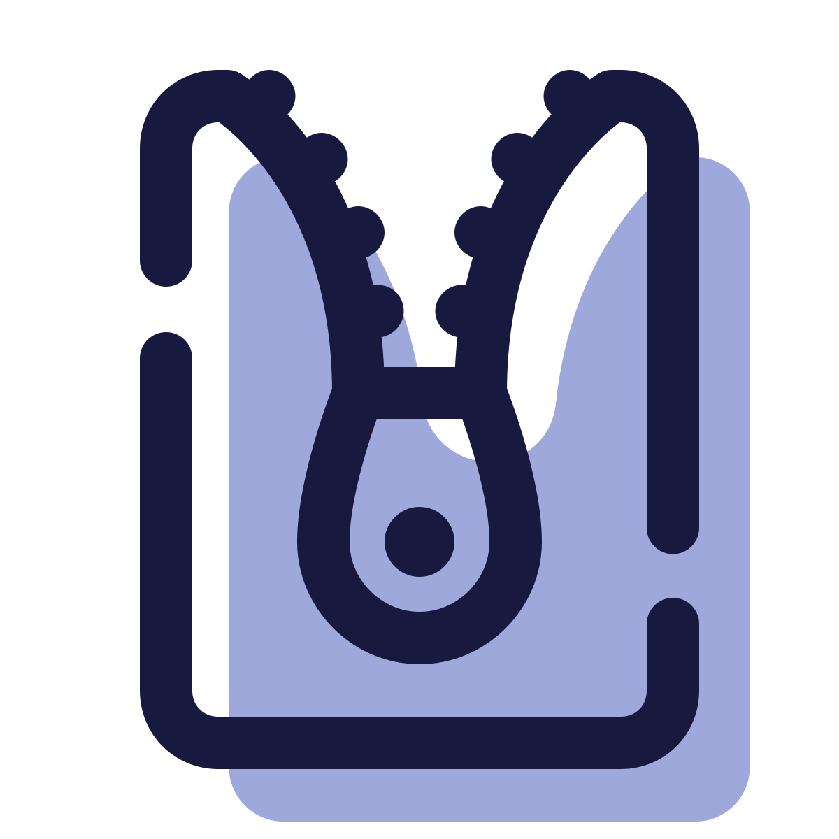 pulsar color style open archive icon