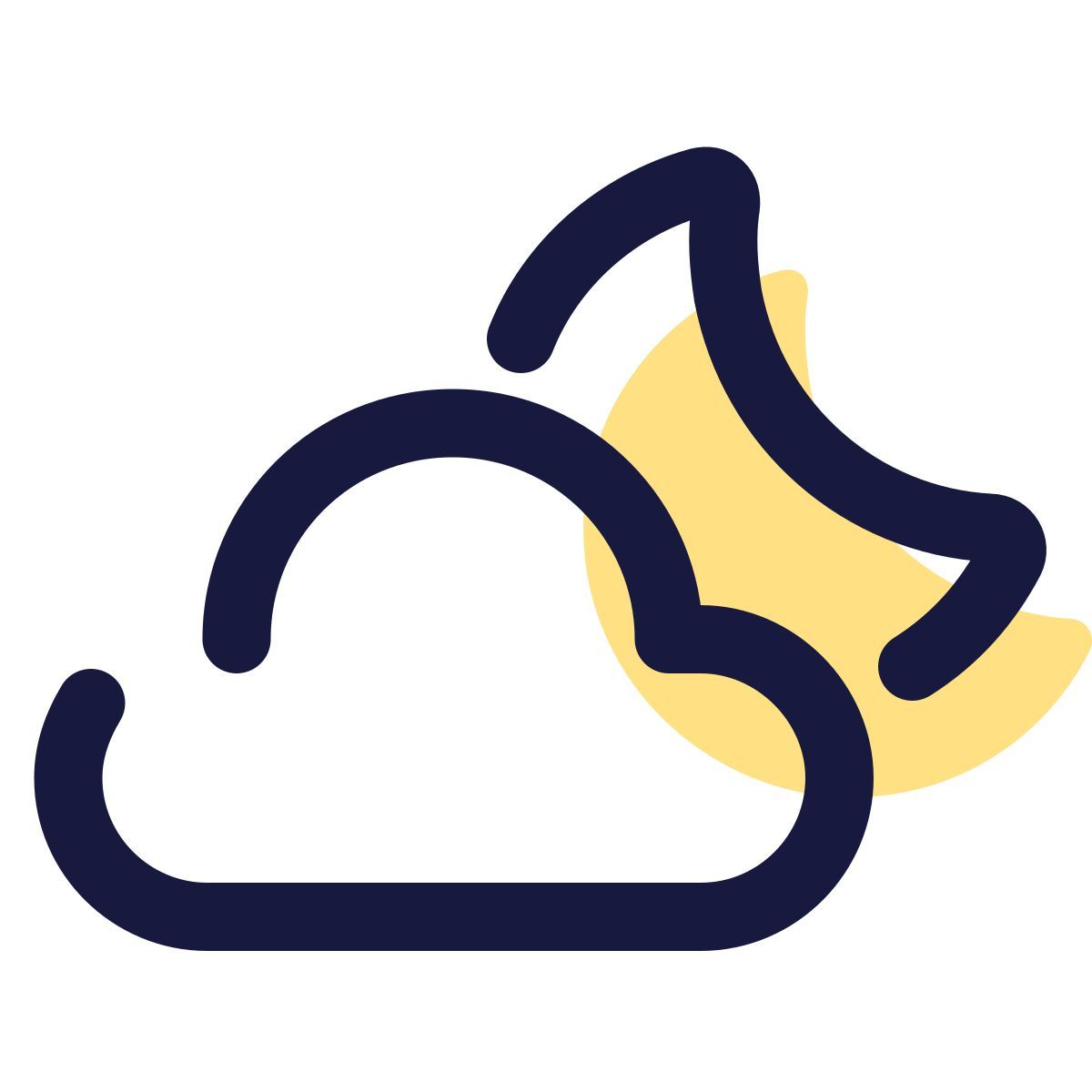 pulsar color style night icon