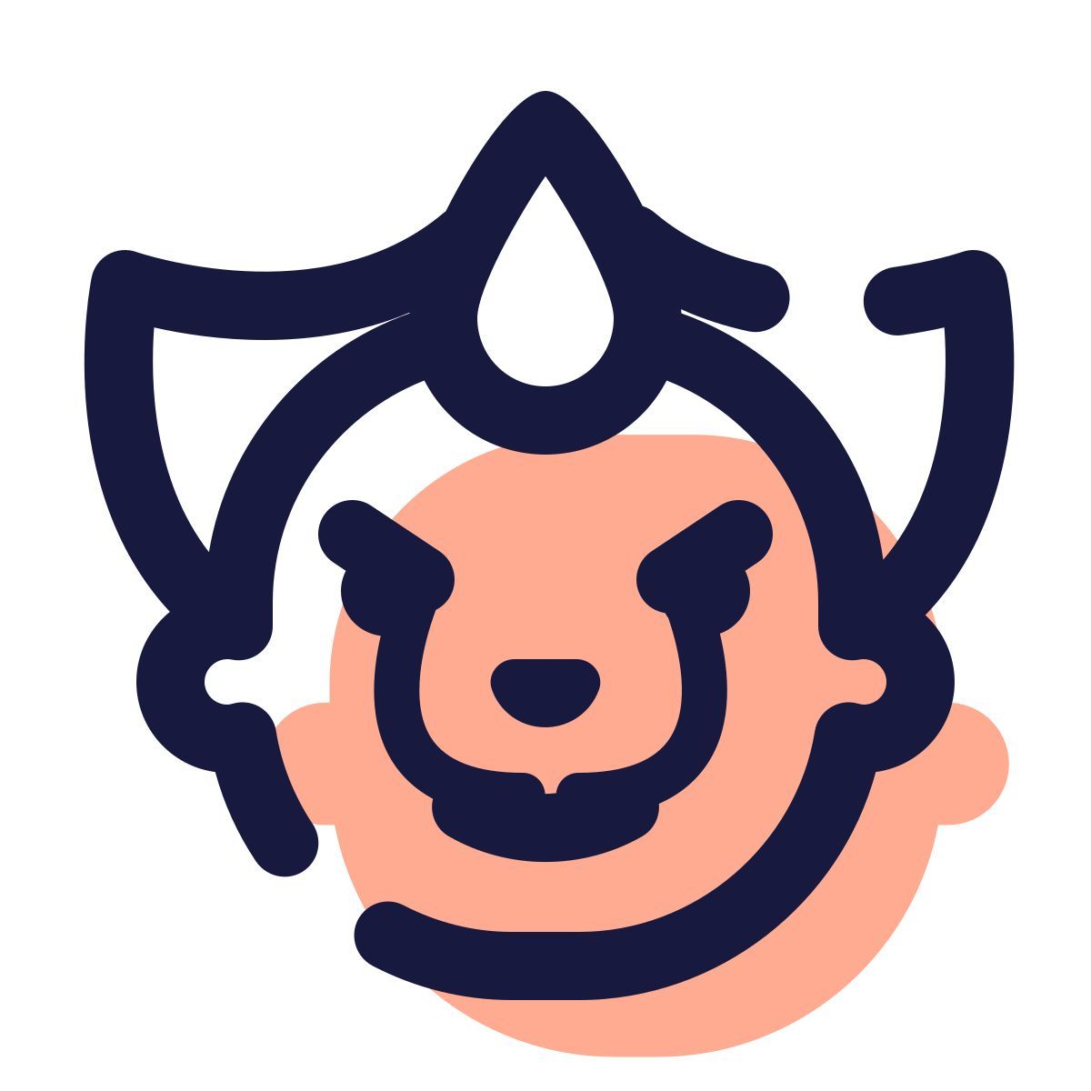 pulsar color style clown icon