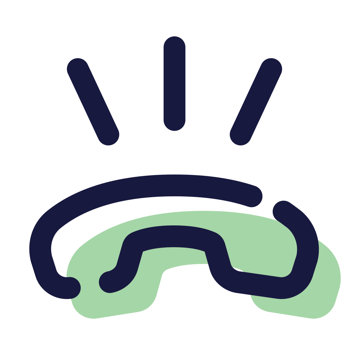 pulsar color style phone ringing icon