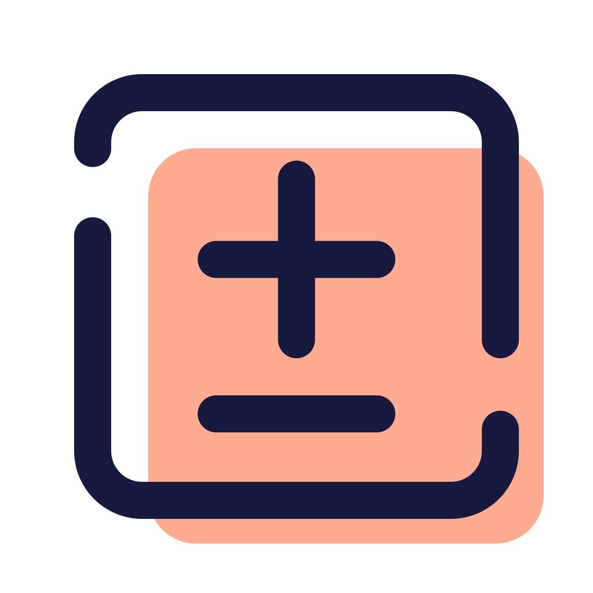 pulsar color style 플러스 마이너스 2 icon