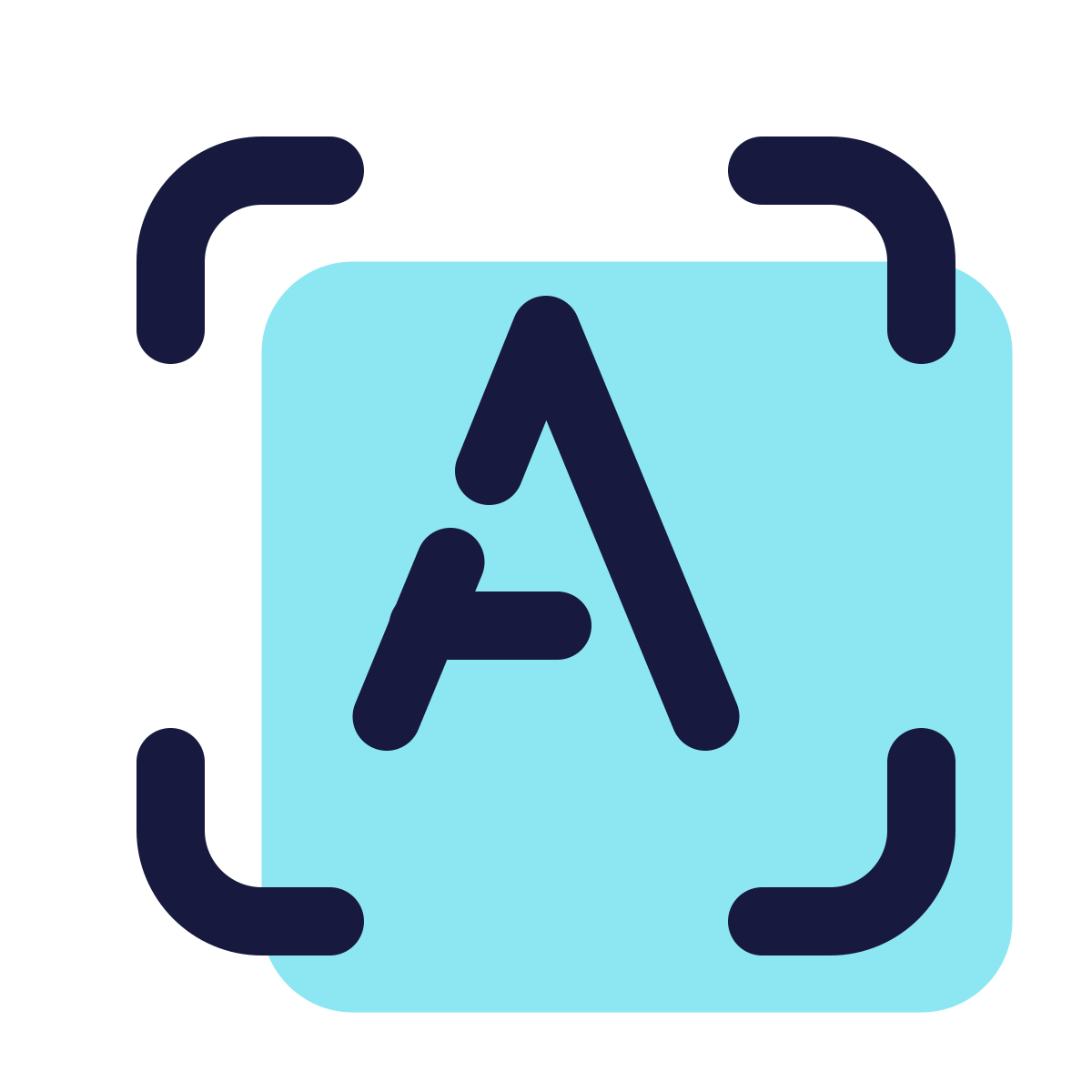 pulsar color style printed ocr icon