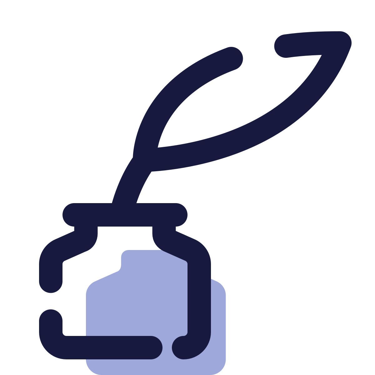 pulsar color style plume avec encrier icon