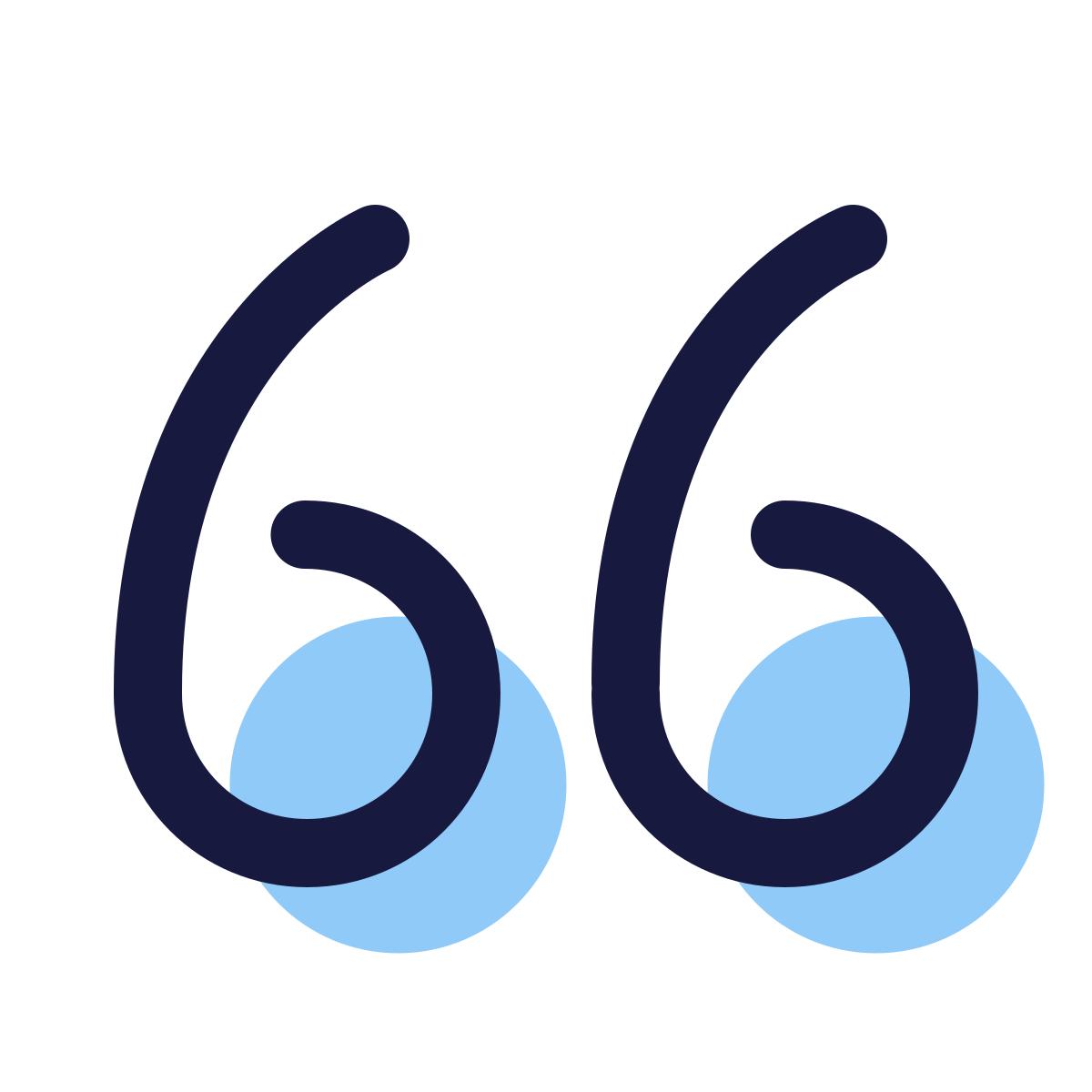 pulsar color style quote left icon