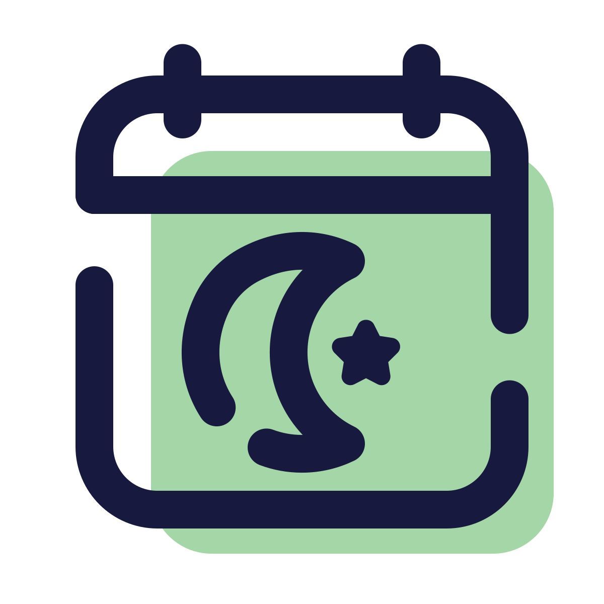 pulsar color style ramadan icon