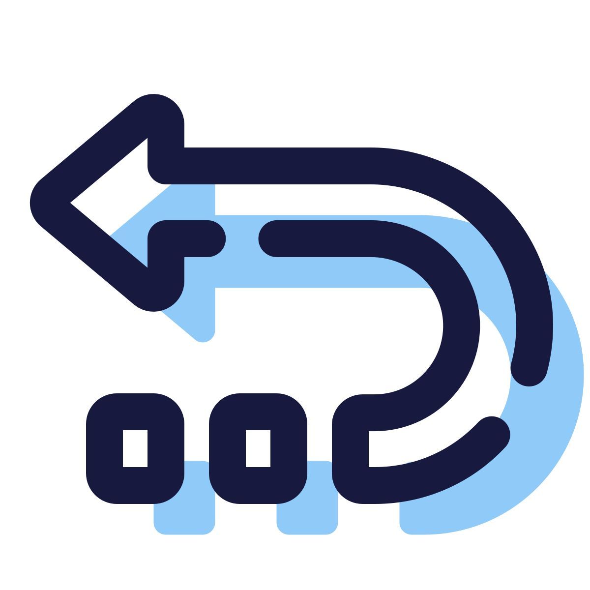 pulsar color style zurück icon