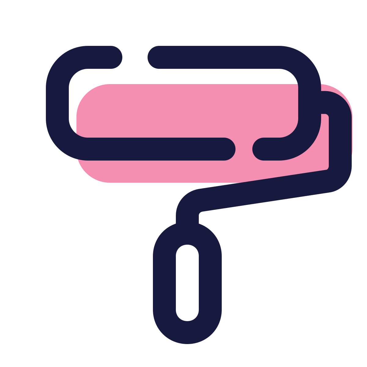 pulsar color style roller brush icon