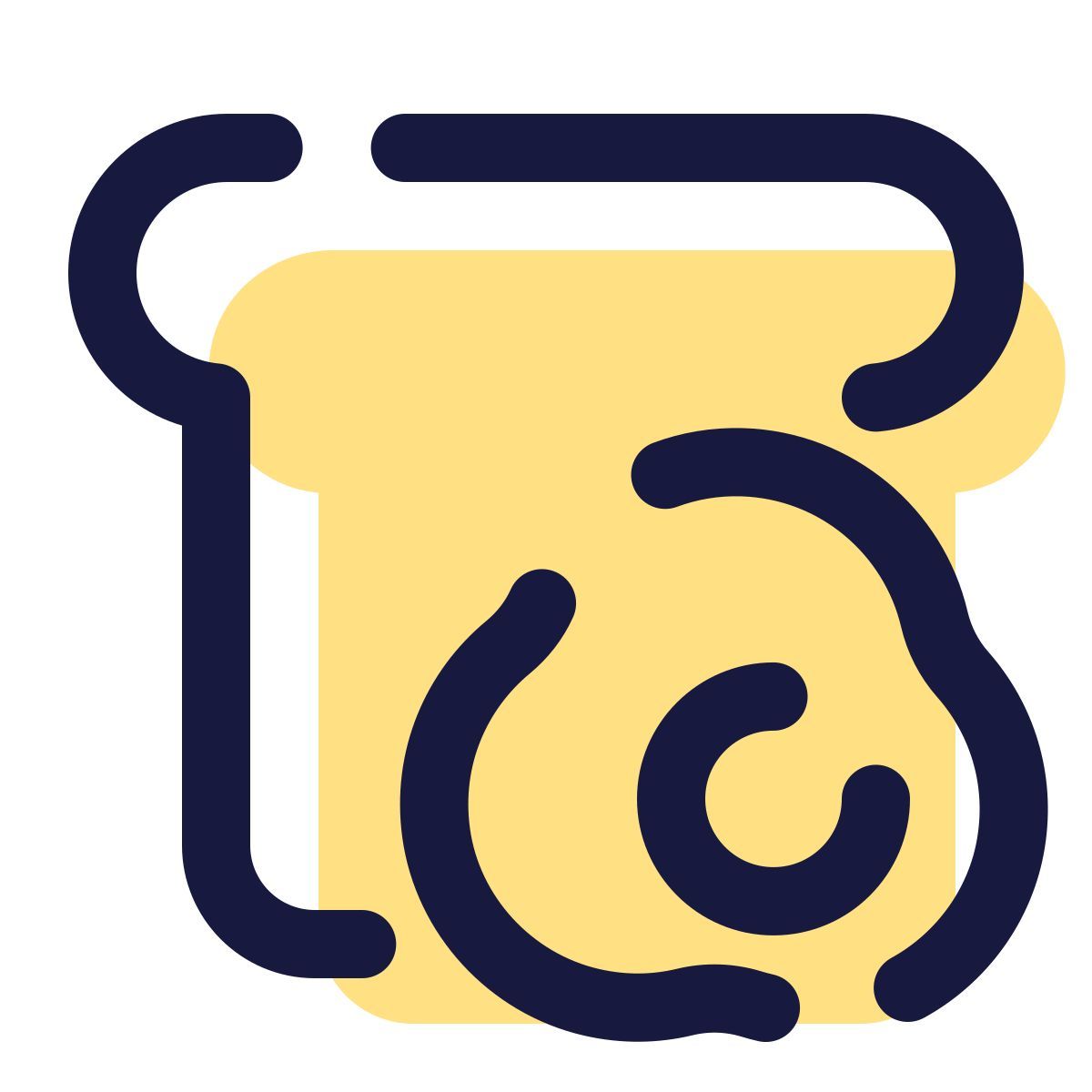 pulsar color style sandwich mit spiegelei icon