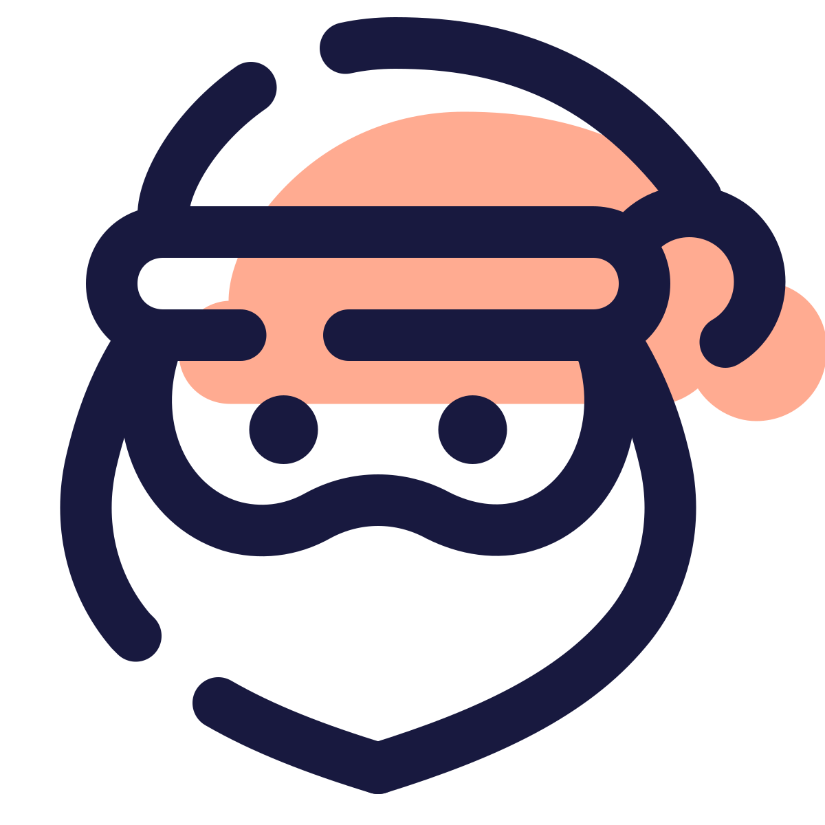 pulsar color style santa icon