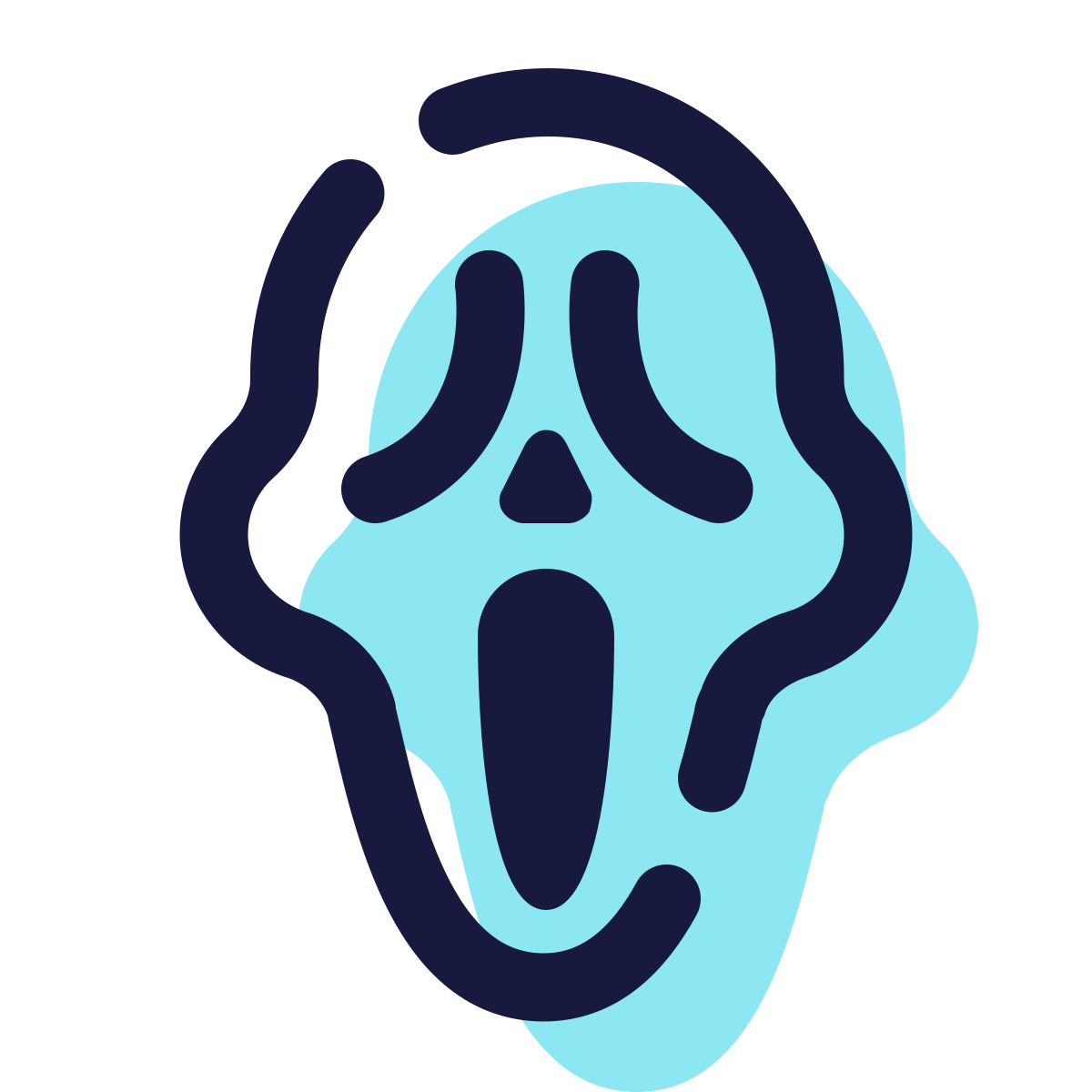 pulsar color style scream icon