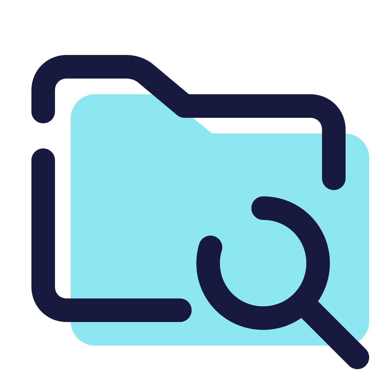 pulsar color style search folder icon