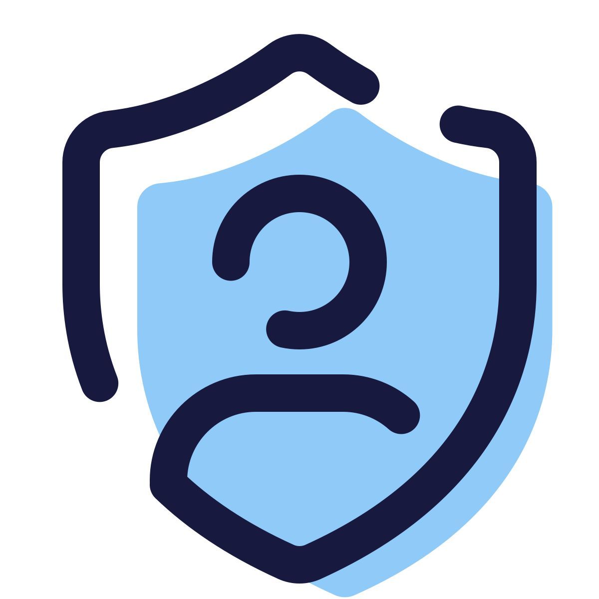 pulsar color style security user male icon