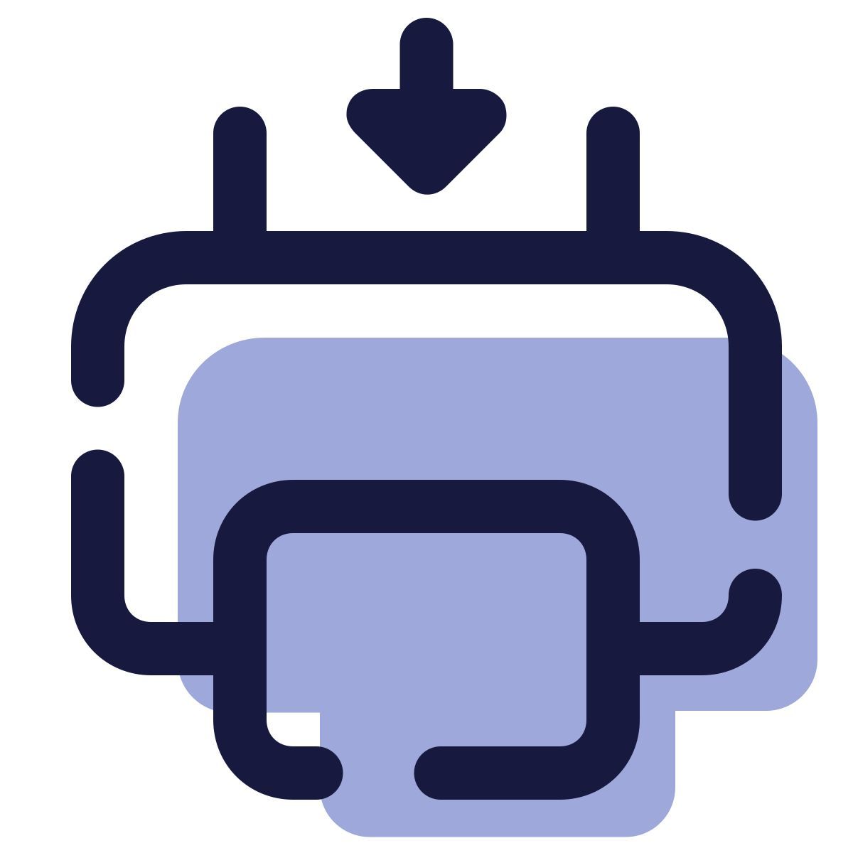 pulsar color style envoyer à l'imprimante icon