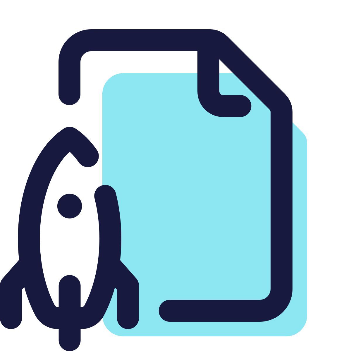 pulsar color style gestartet rocket 1 icon