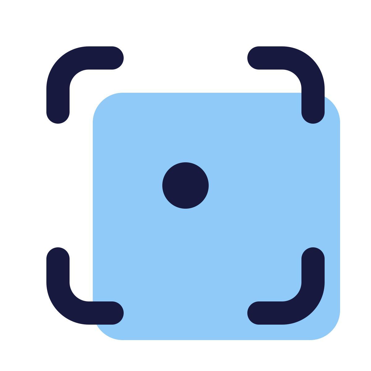 pulsar color style borda quadrada icon