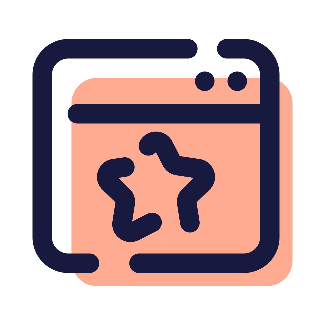 pulsar color style página da web estrelada icon