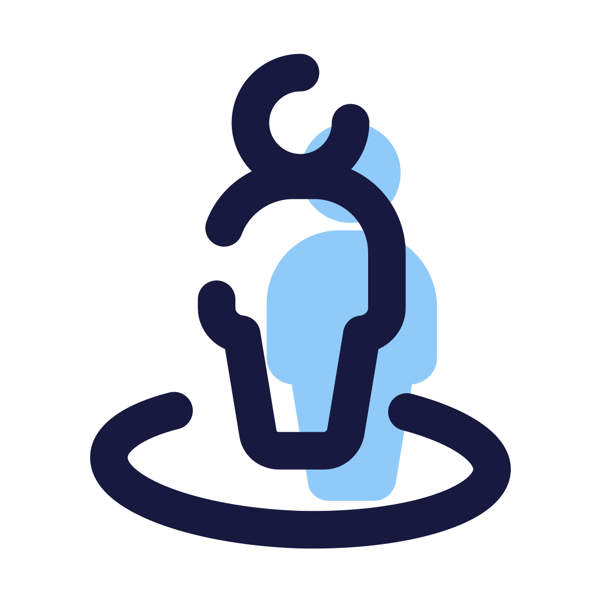 pulsar color style street view icon