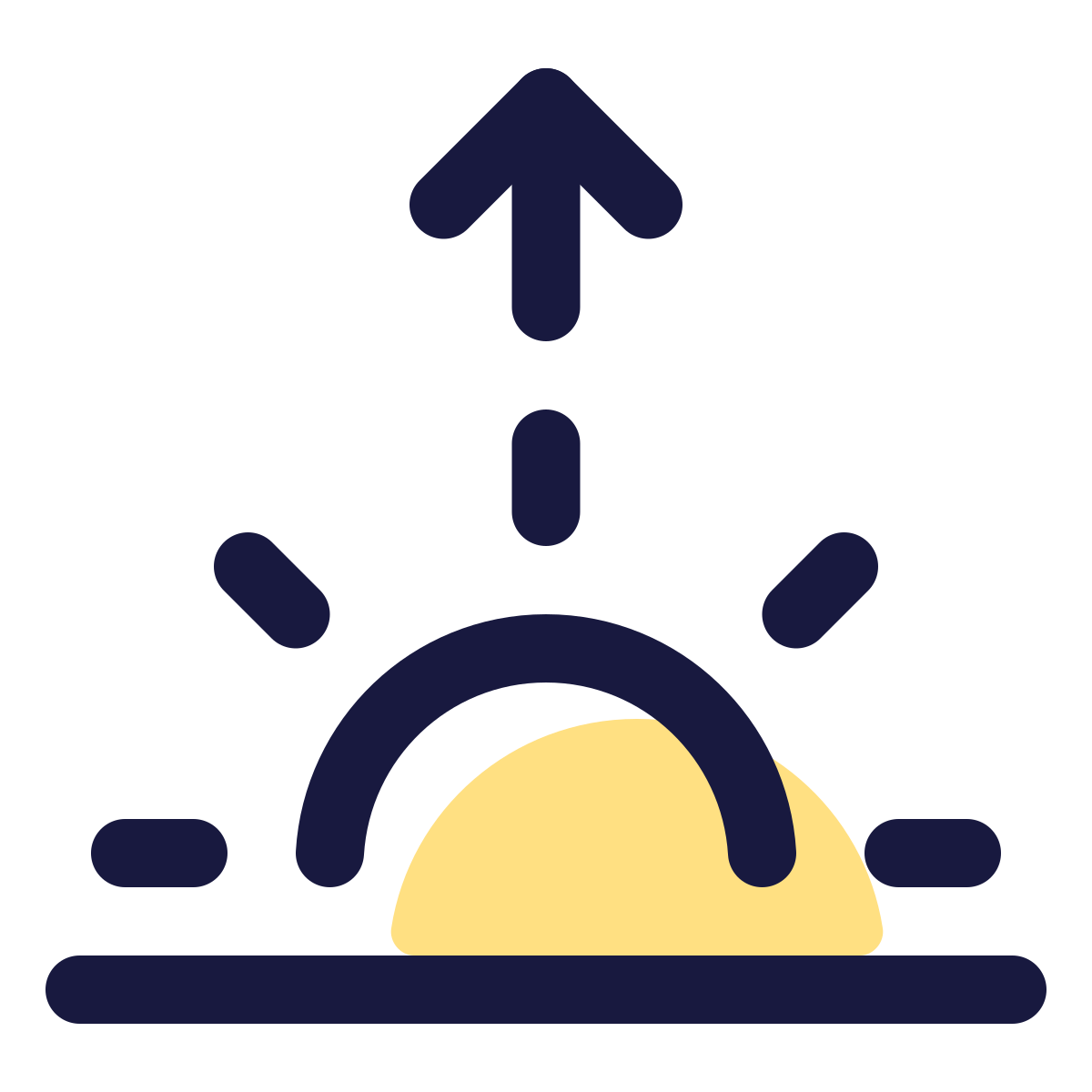 pulsar color style sunrise icon