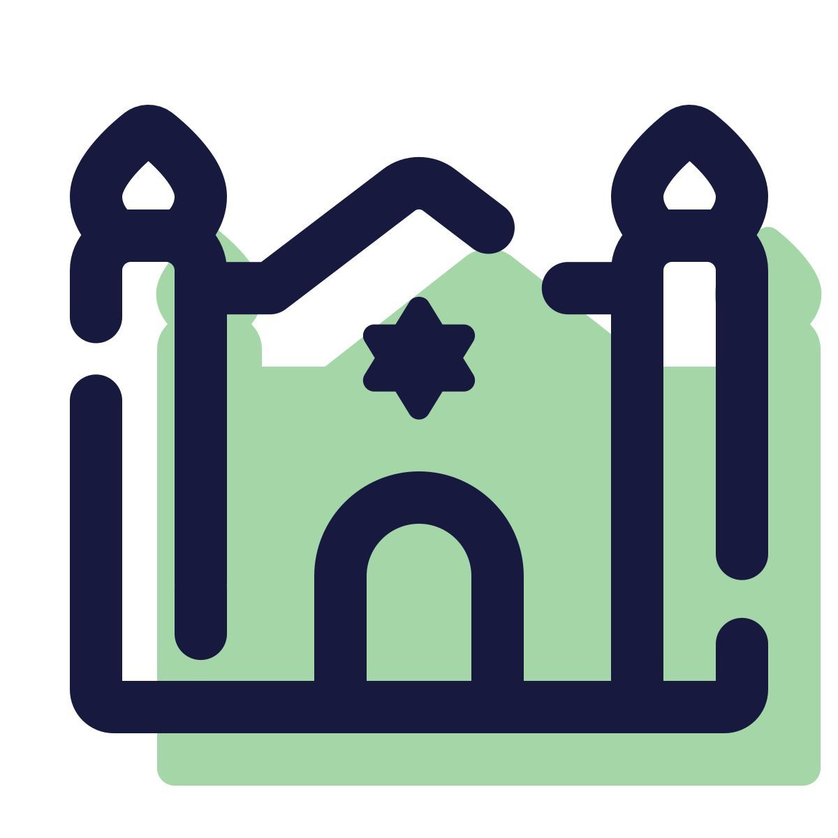 pulsar color style synagoge icon