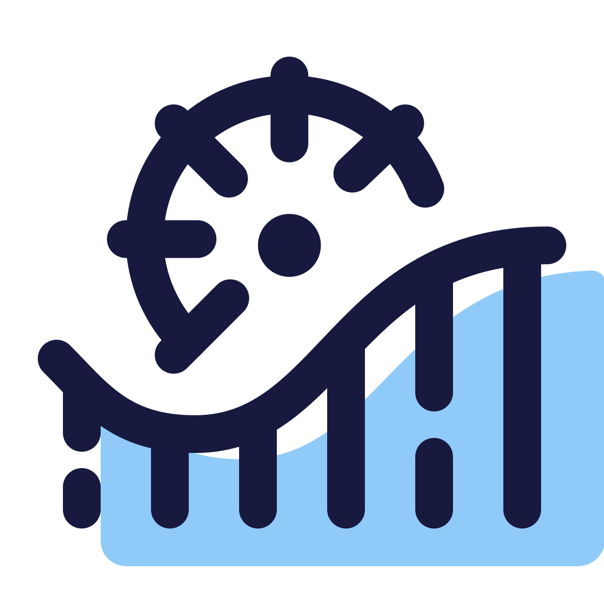 pulsar color style theme park icon
