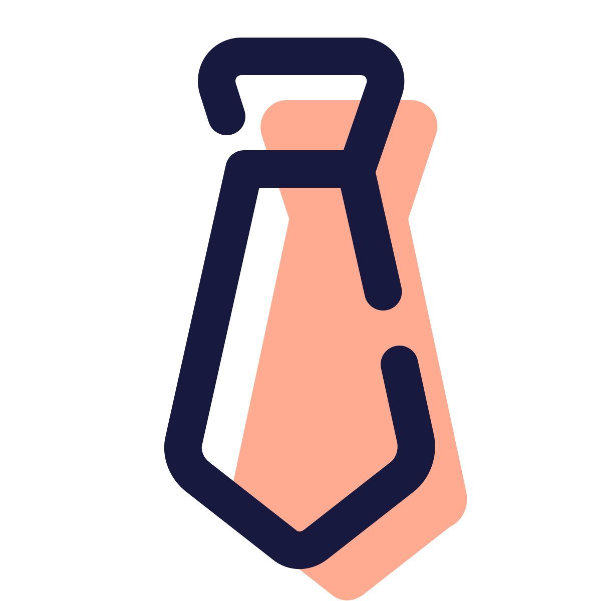 pulsar color style cravate icon