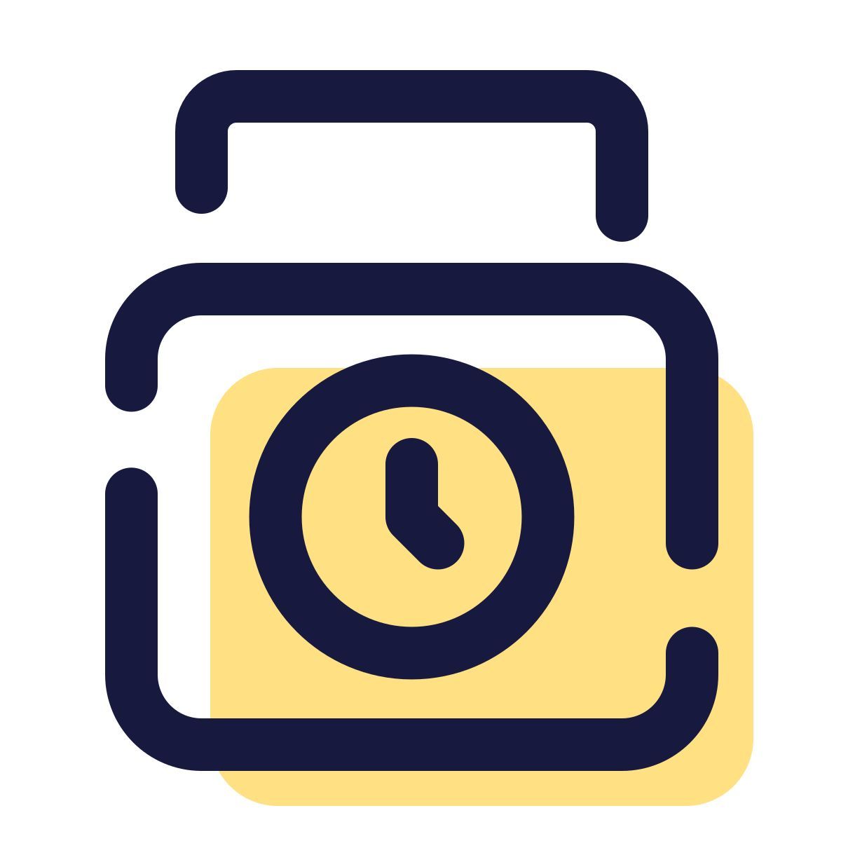 pulsar color style time card icon